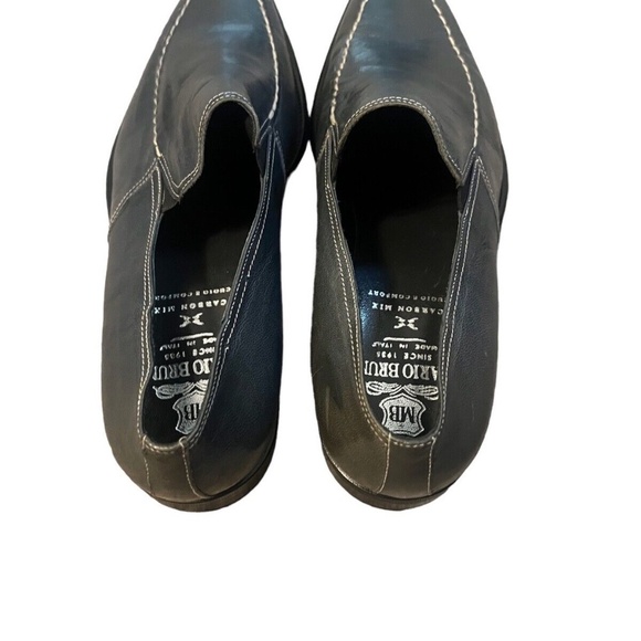 NWOB MARIO BRUNI Grayish Blue‎ DRESS SHOE MENS US SIZE 11.5 EUR 45 main image 4